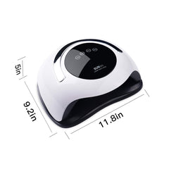 Lampa unghii DUBLA UV LED 120w SUN BQ-5T display, senzor, timer