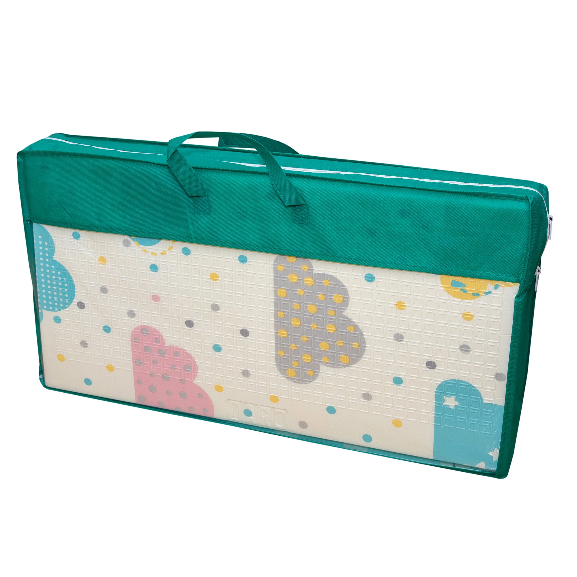 Covoras de joaca termic, 150 x 200 x 1 cm, pliabil, doua fete, protectie impotriva loviturilor