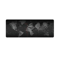 Mousepad harta lumii gaming, negru