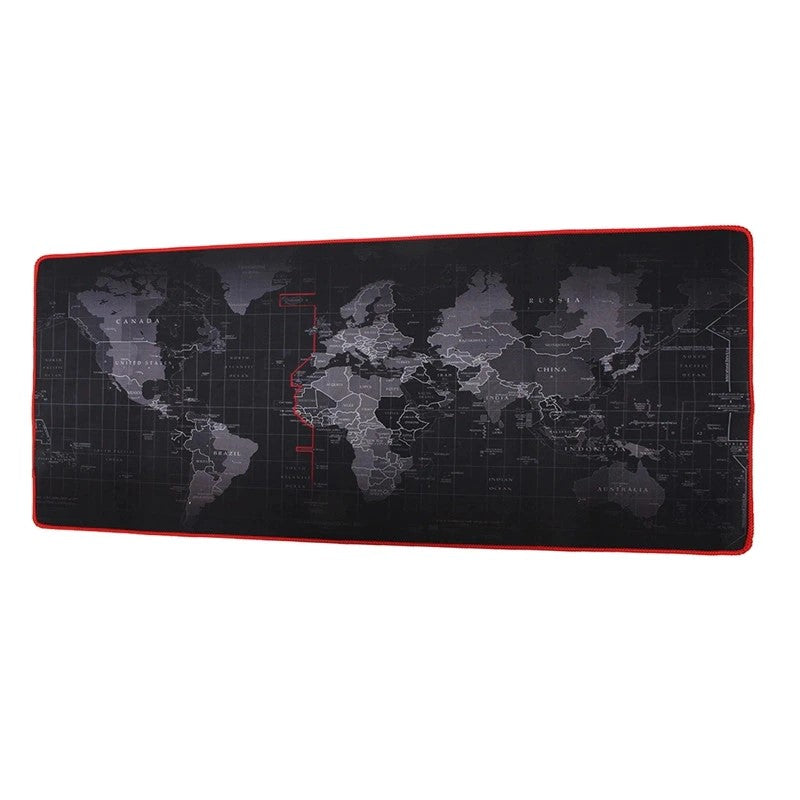 Mouse pad harta lumii gaming tiv rosu 