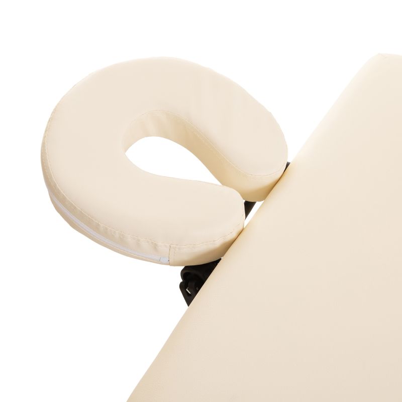 Masa Masaj Pliabila 2 Sectiuni 60 cm Bej | Pat Cosmetica - imagine 4