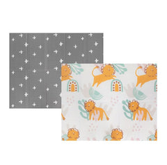 Covoras de joaca termic , 200 x 180 x 1 cm, pliabil, doua fete, protectie impotriva loviturilor