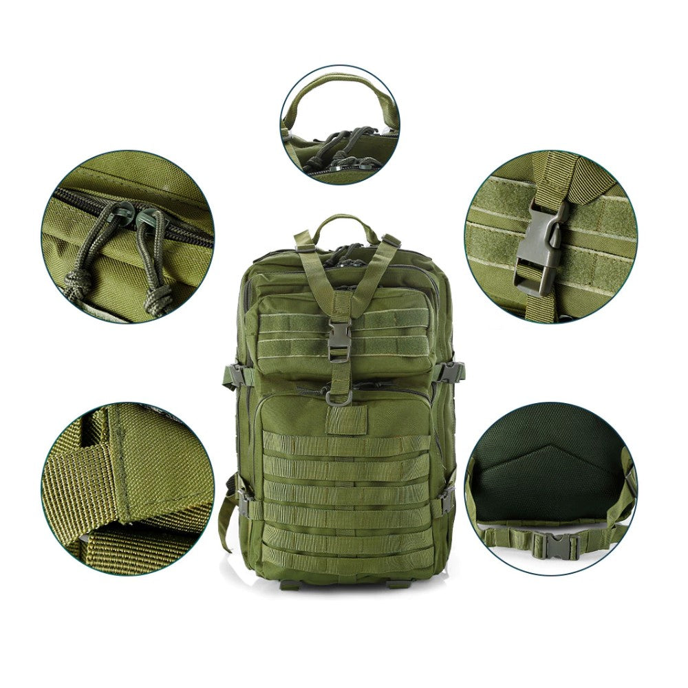 Rucsac militar impermeabil 40L, verde